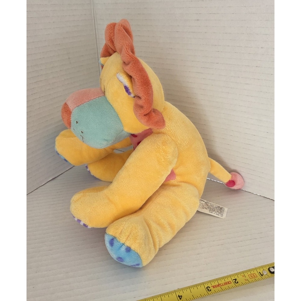 Chosun Plush Lion Rattle Crinkle Sensory Baby Multicolor Stuffed Animal Toy 8" - Picture 5 of 9